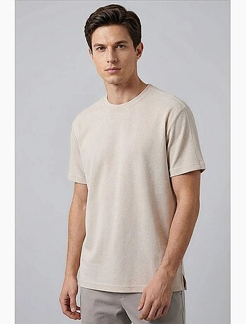 Camiseta de hombre de mezcla de viscosa tommy