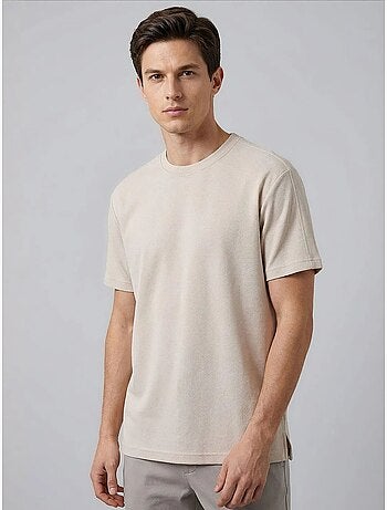Camiseta de hombre de mezcla de viscosa tommy