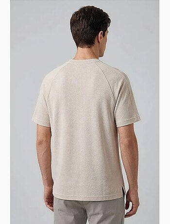 Camiseta de hombre de mezcla de viscosa tommy