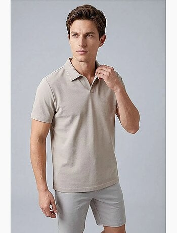 Camiseta de hombre de mezcla de viscosa tommy
