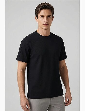 Camiseta de hombre de mezcla de viscosa tommy