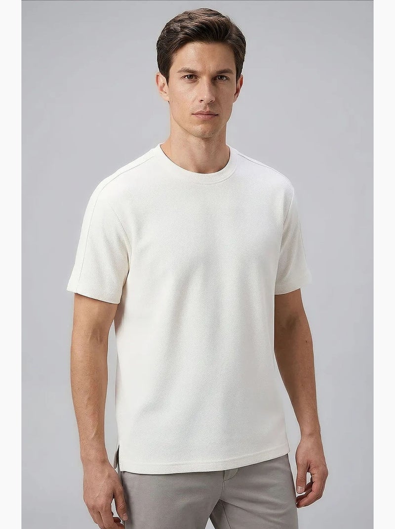 Camiseta de hombre de mezcla de viscosa tommy Blanco - Kiabi