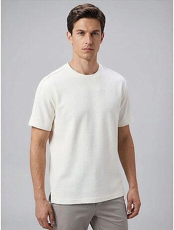 Camiseta de hombre de mezcla de viscosa tommy