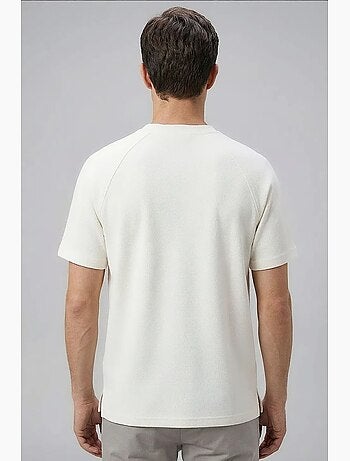 Camiseta de hombre de mezcla de viscosa tommy