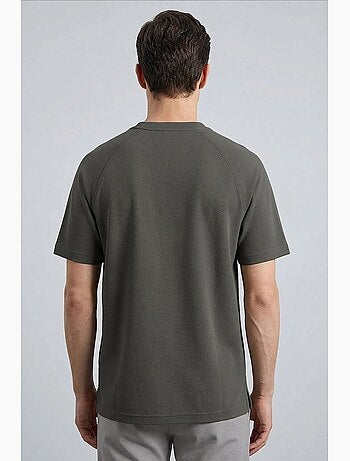 Camiseta de hombre de mezcla de viscosa tommy