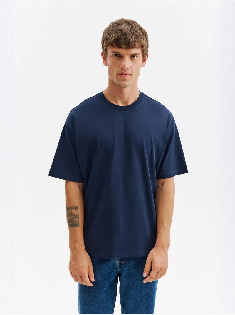 Camiseta de hombre giesto Azul marino - Kiabi