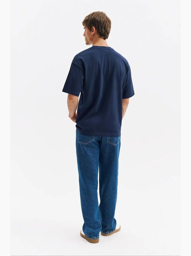 Camiseta de hombre giesto Azul marino - Kiabi
