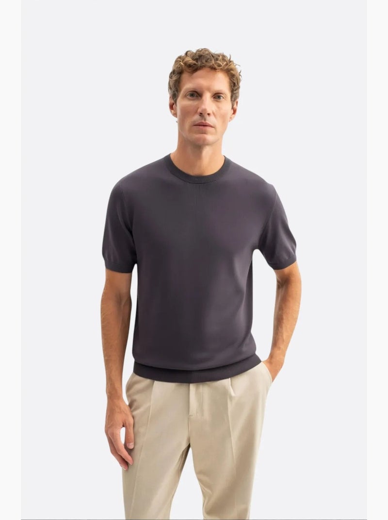 Camiseta de hombre giesto Gris negro - Kiabi