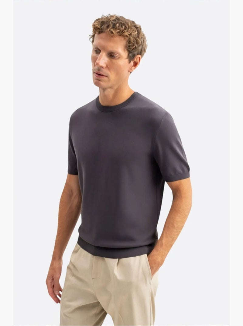 Camiseta de hombre giesto Gris negro - Kiabi