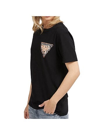 Camiseta de Hombre Guess con Estampado Puff