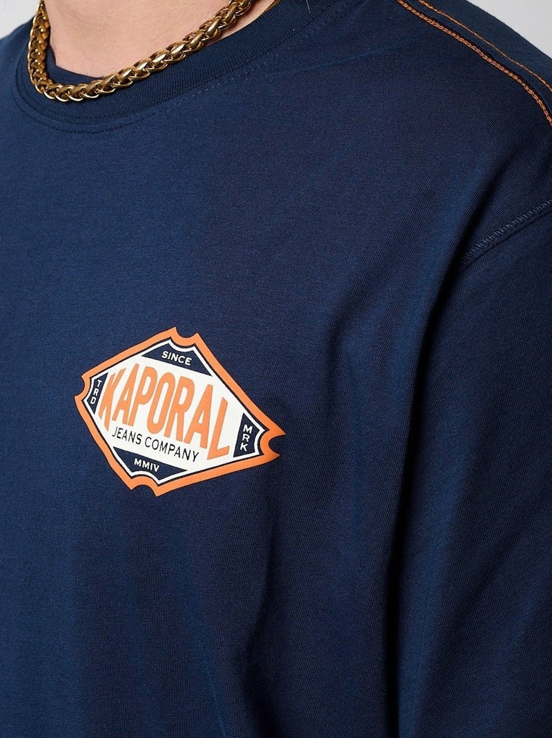 Camiseta de Hombre Kaporal Azul - Kiabi