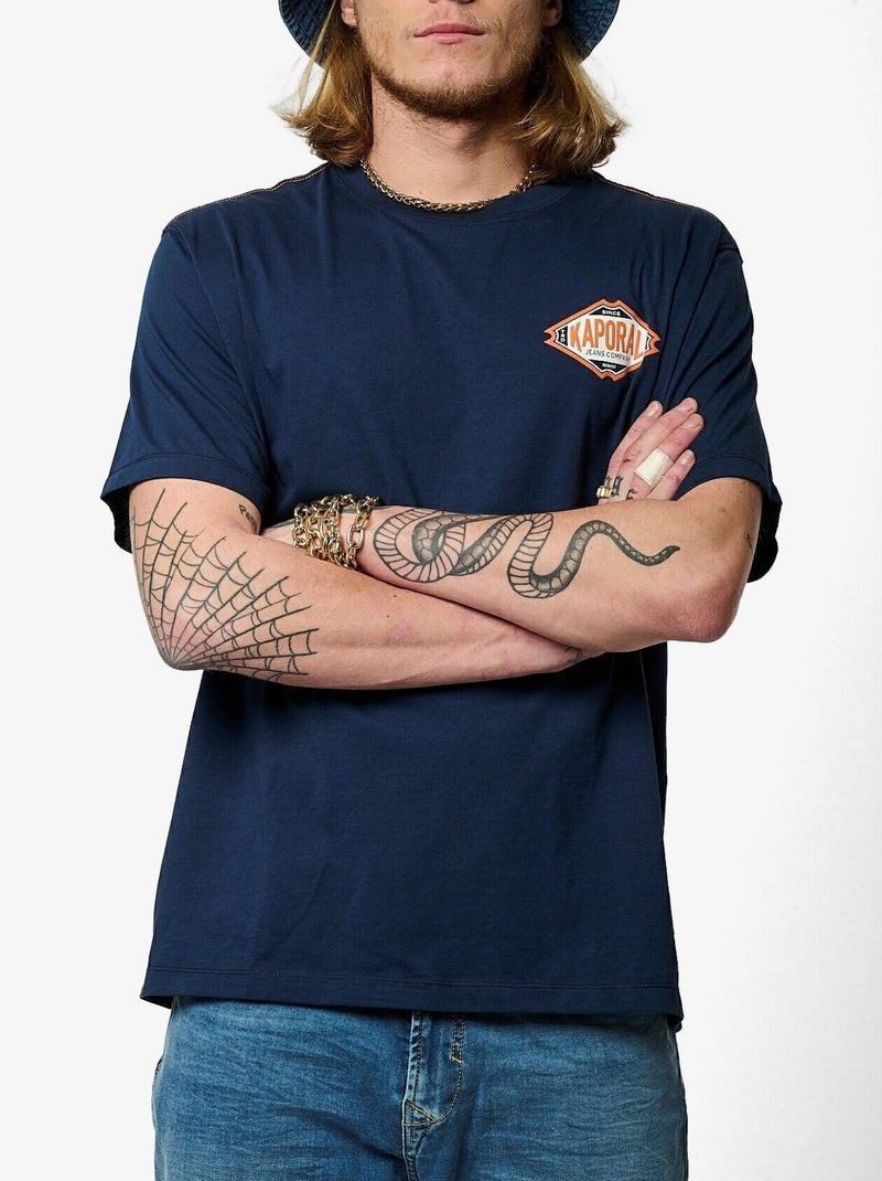 Camiseta de Hombre Kaporal Azul - Kiabi