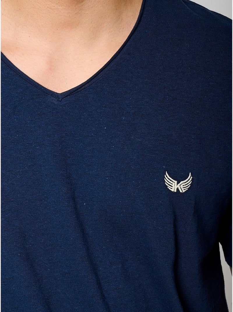 Camiseta de Hombre Kaporal Azul oscuro - Kiabi