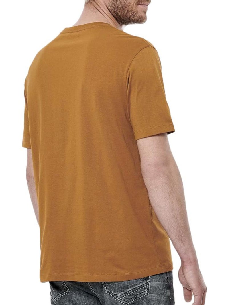 Camiseta de Hombre Kaporal Color Marrón capuchino - Kiabi