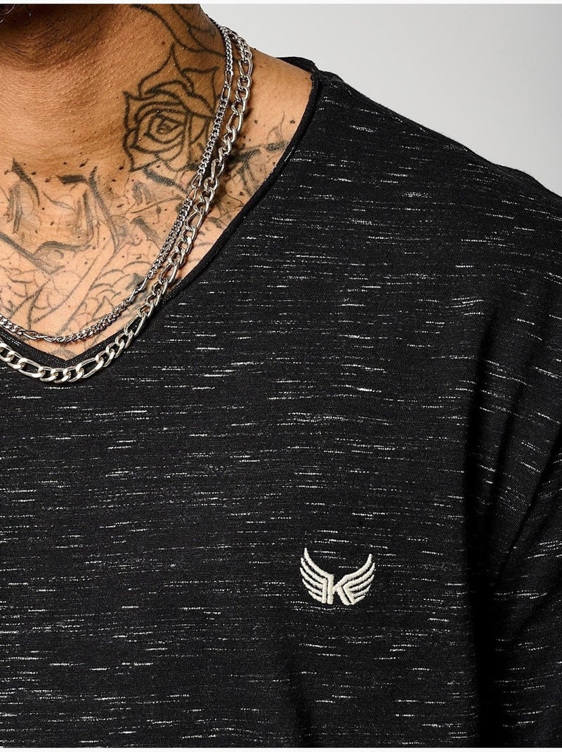 Camiseta de Hombre Kaporal Negro - Kiabi