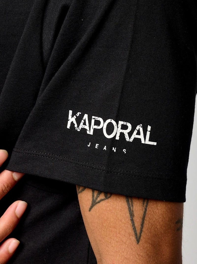 Camiseta de Hombre Kaporal Negro - Kiabi