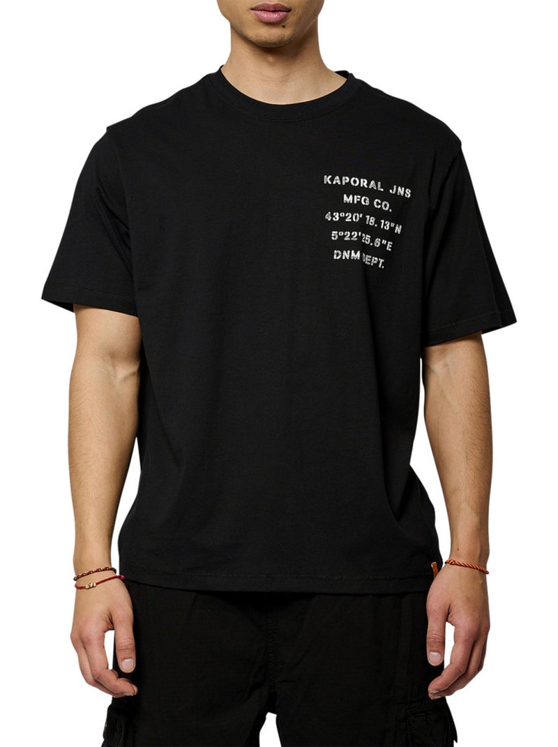 Camiseta de Hombre Kaporal Negro - Kiabi