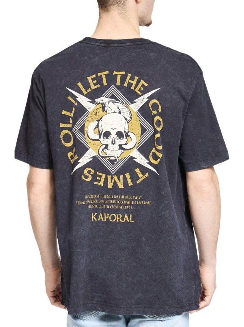 Camiseta de Hombre Kaporal Negro - Kiabi