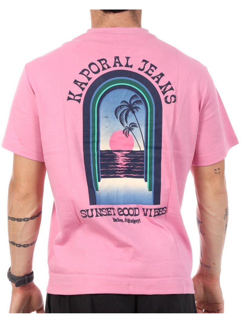 Camiseta de Hombre Kaporal Rosa - Kiabi