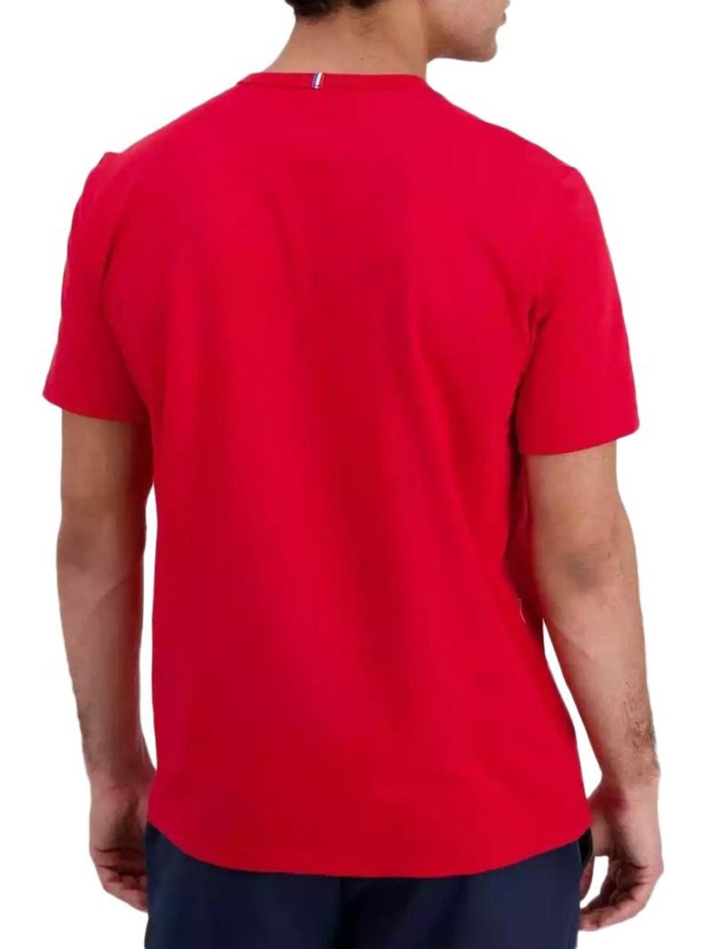 Camiseta de Hombre Le Coq Sportif Rojo - Kiabi