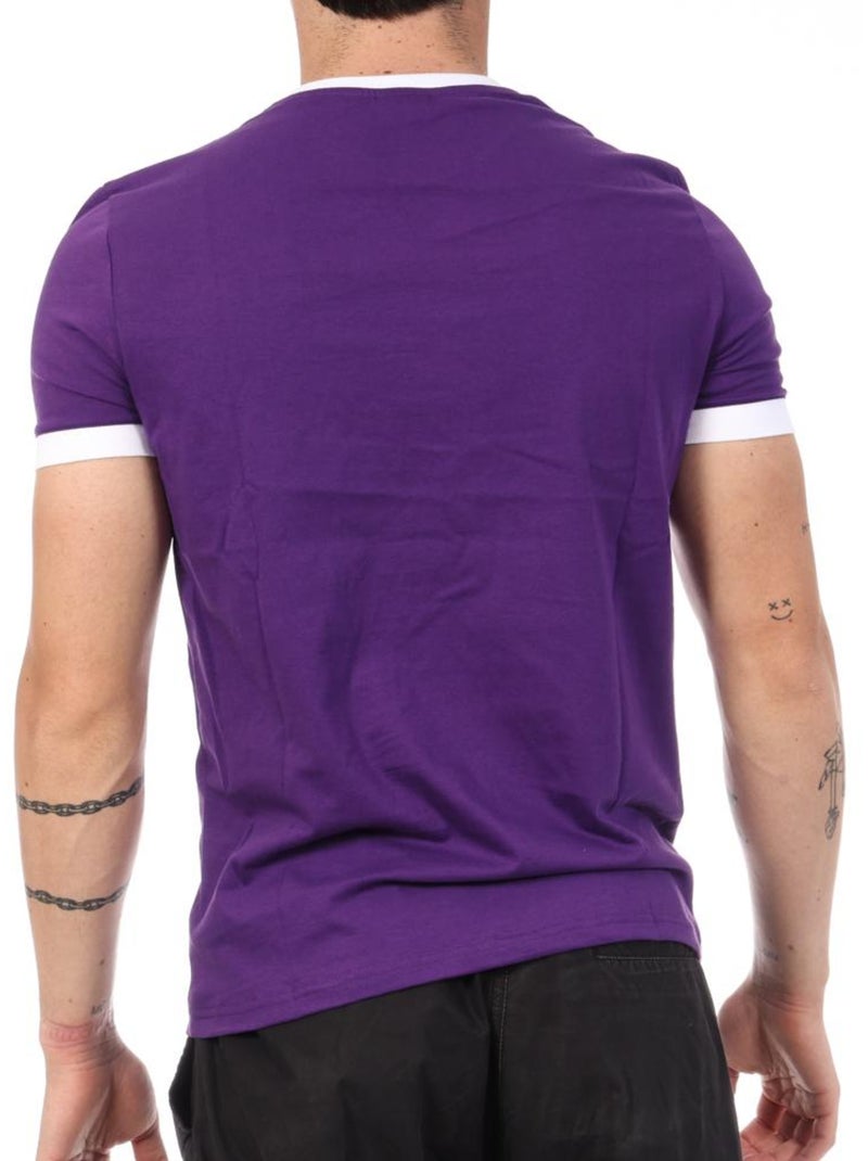 Camiseta de Hombre Le Coq Sportif Violeta - Kiabi