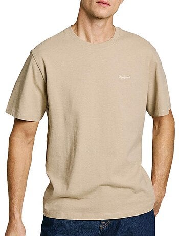 Camiseta de Hombre Pepe Jeans con Contraste