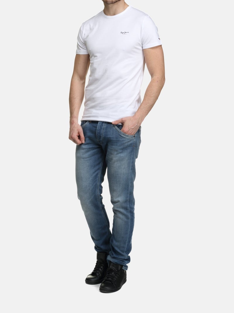 Camiseta de Hombre Pepe Jeans Blanco - Kiabi