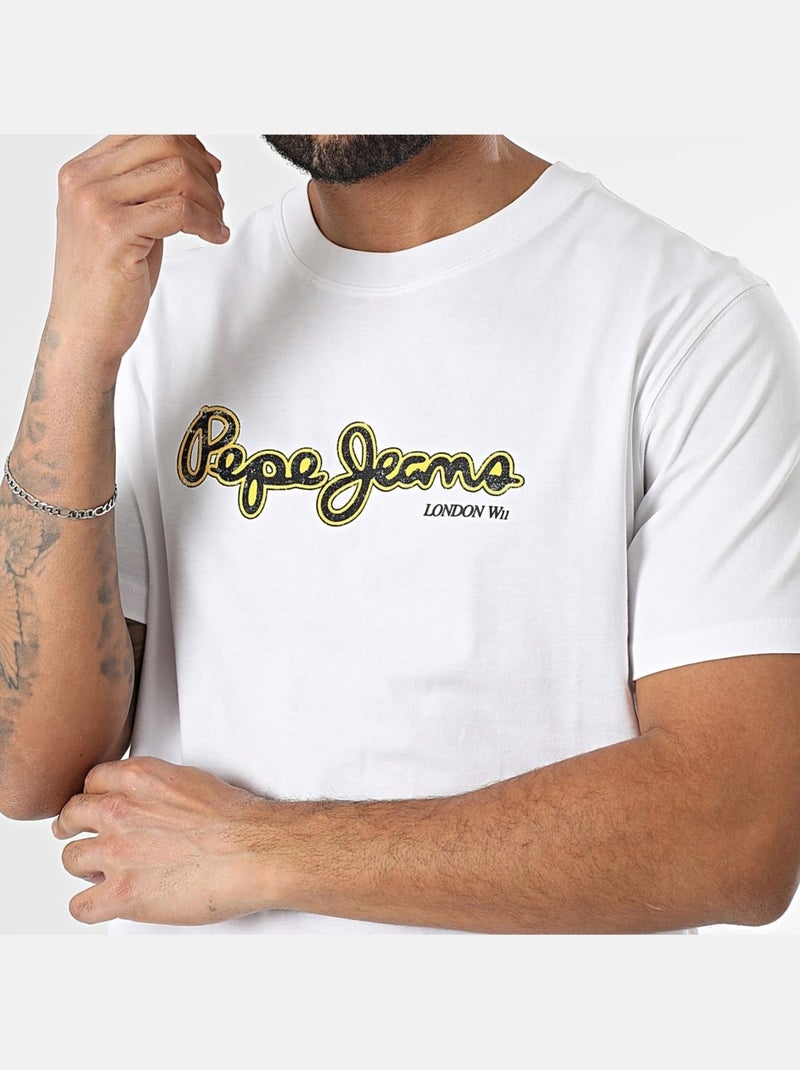 Camiseta de Hombre Pepe Jeans Blanco - Kiabi