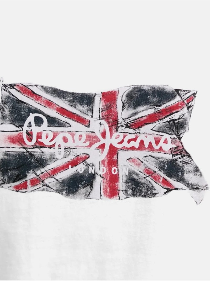 Camiseta de Hombre Pepe Jeans Blanco - Kiabi