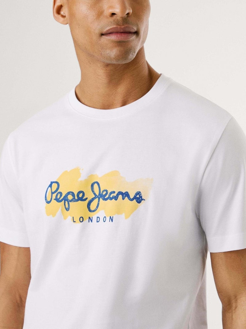 Camiseta de Hombre Pepe Jeans Blanco - Kiabi