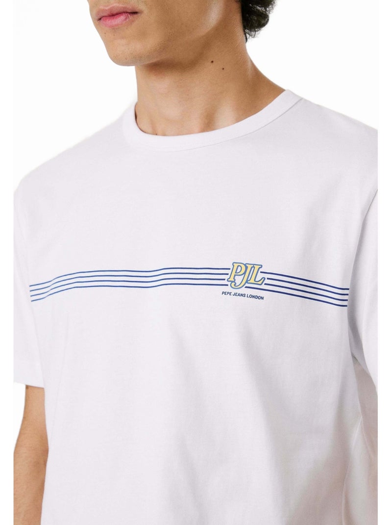 Camiseta de Hombre Pepe Jeans Blanco - Kiabi