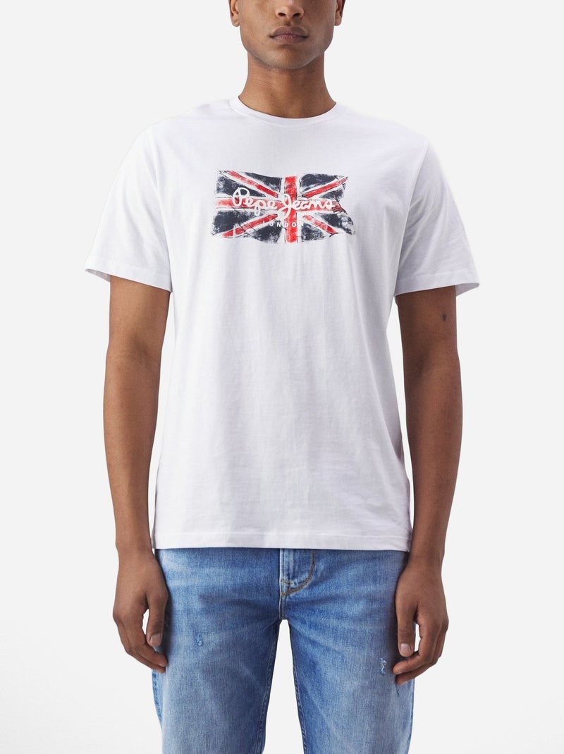 Camiseta de Hombre Pepe Jeans Blanco - Kiabi