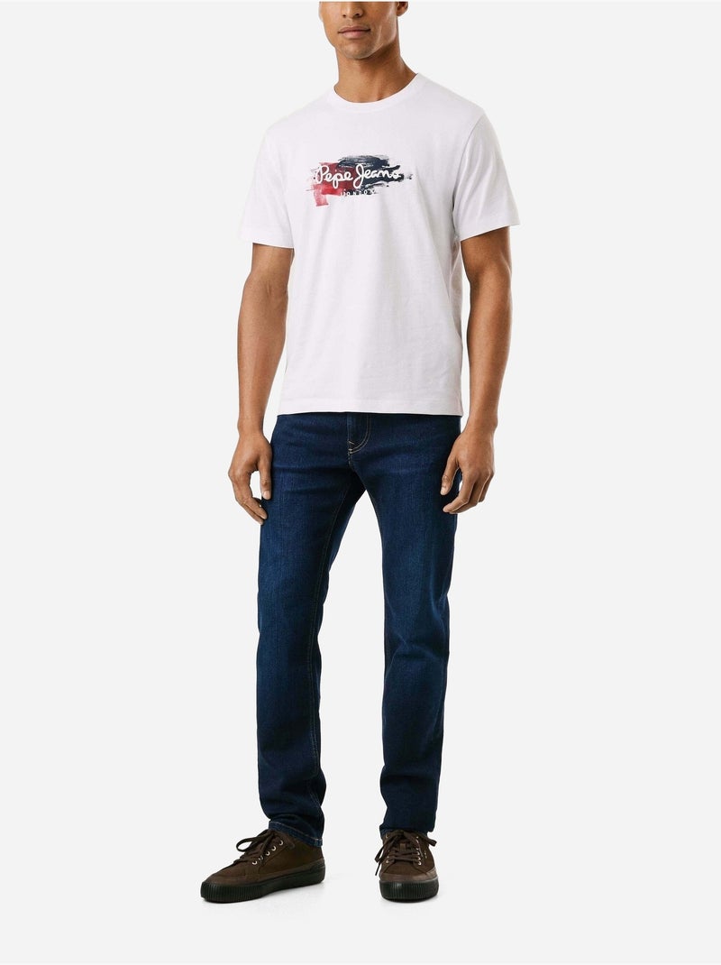 Camiseta de Hombre Pepe Jeans Blanco - Kiabi