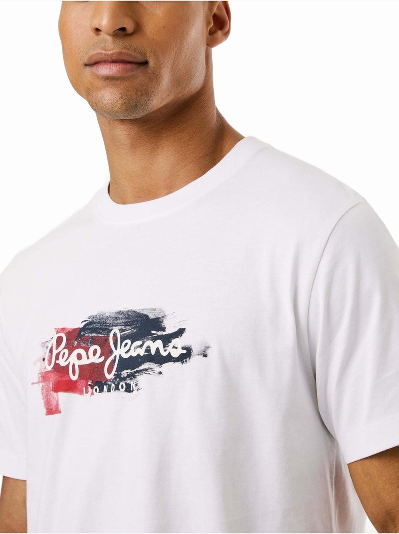 Camiseta de Hombre Pepe Jeans Blanco - Kiabi