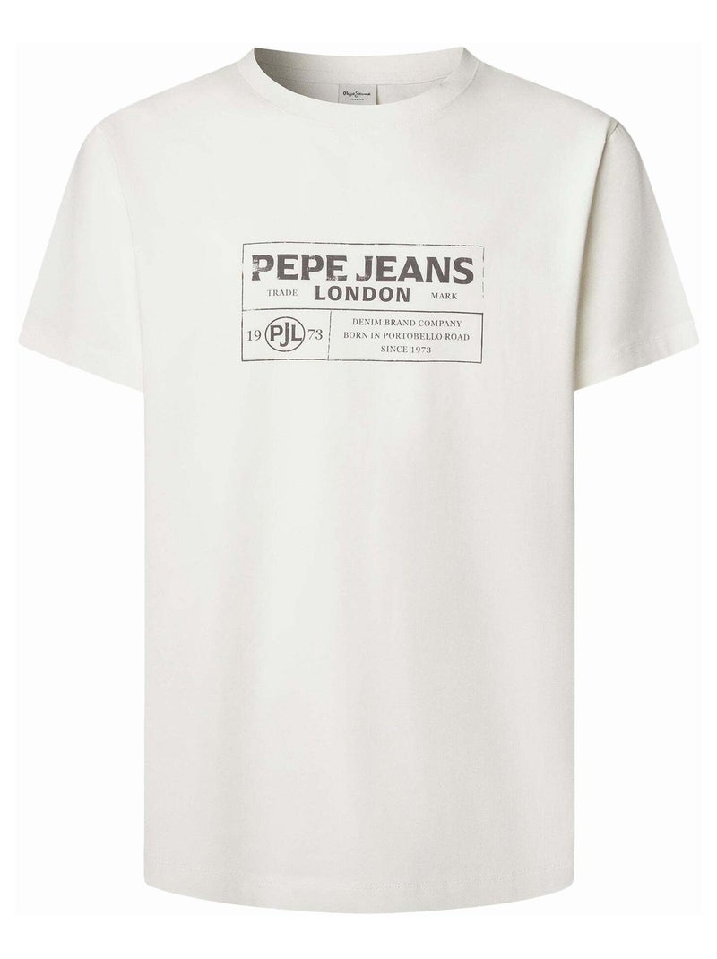 Camiseta de Hombre Pepe Jeans Blanco - Kiabi