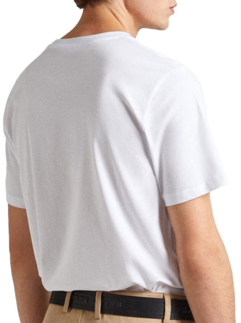 Camiseta de Hombre Pepe Jeans Blanco - Kiabi