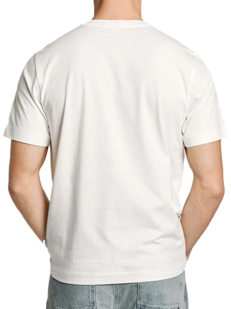 Camiseta de Hombre Pepe Jeans Blanco - Kiabi