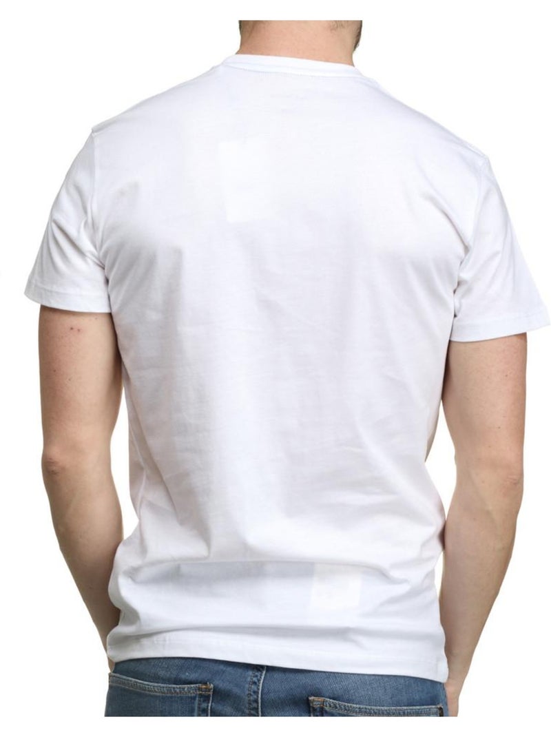 Camiseta de Hombre Pepe Jeans Blanco/Rojo - Kiabi