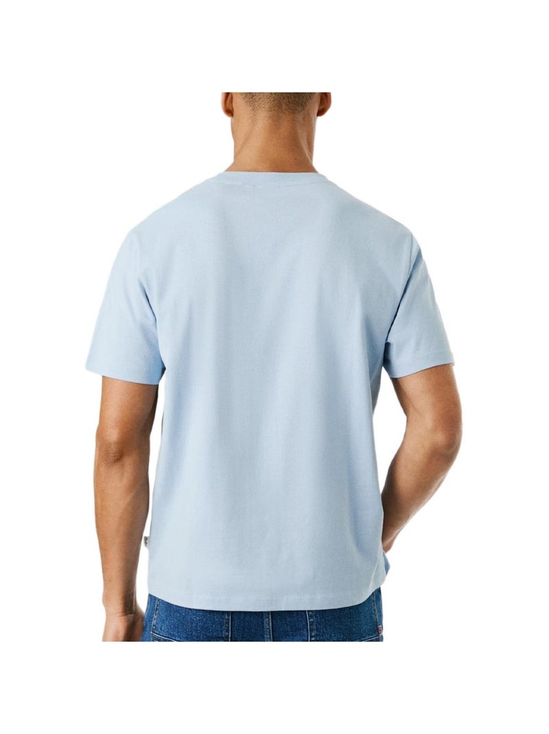 Camiseta de Hombre Pepe Jeans con Contraste Azul - Kiabi