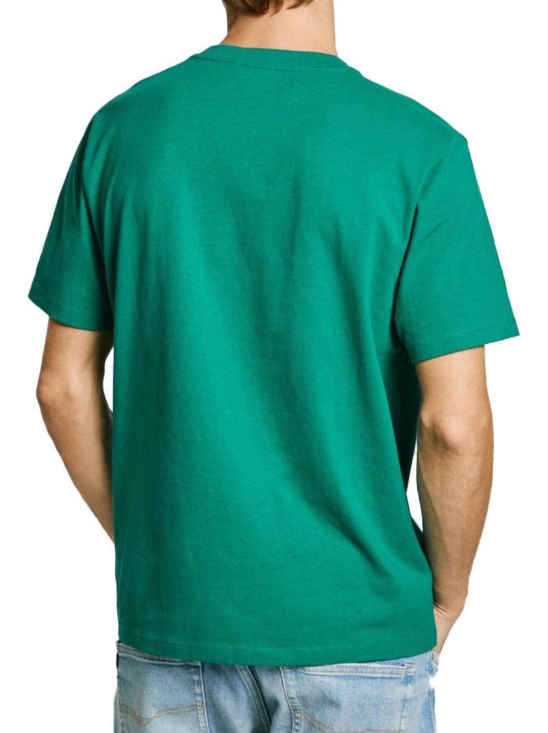 Camiseta de Hombre Pepe Jeans con Contraste Verde - Kiabi