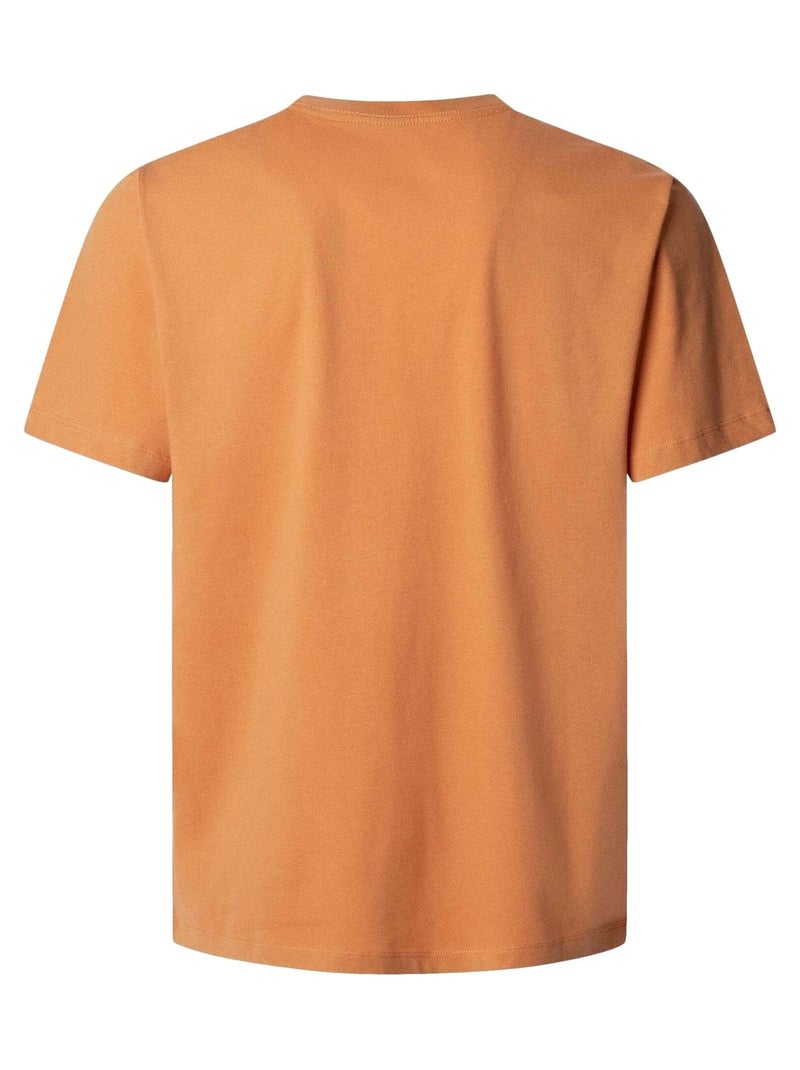 Camiseta de Hombre Pepe Jeans Naranja - Kiabi