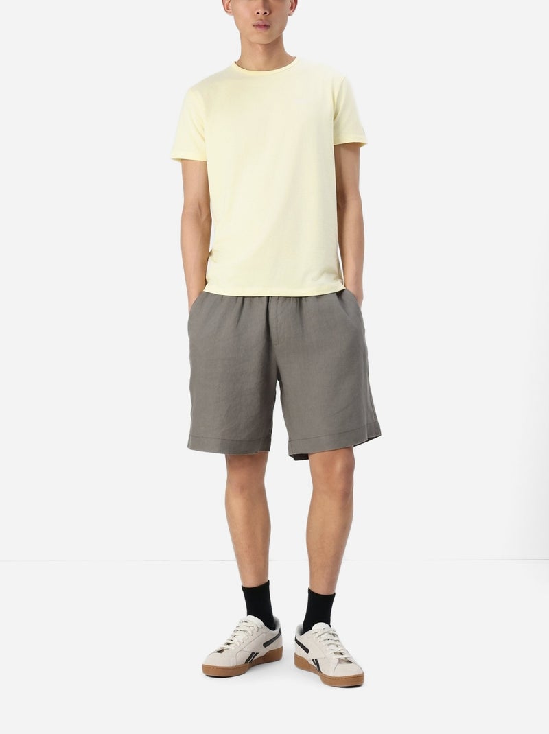 Camiseta de Hombre Pepe Jeans Original Básica Amarillo - Kiabi