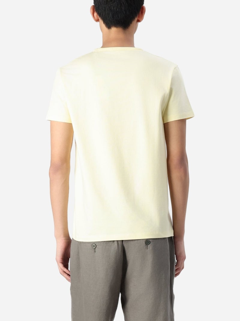 Camiseta de Hombre Pepe Jeans Original Básica Amarillo - Kiabi