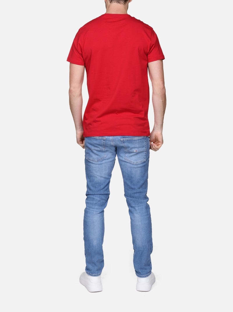 Camiseta de Hombre Pepe Jeans Rojo - Kiabi