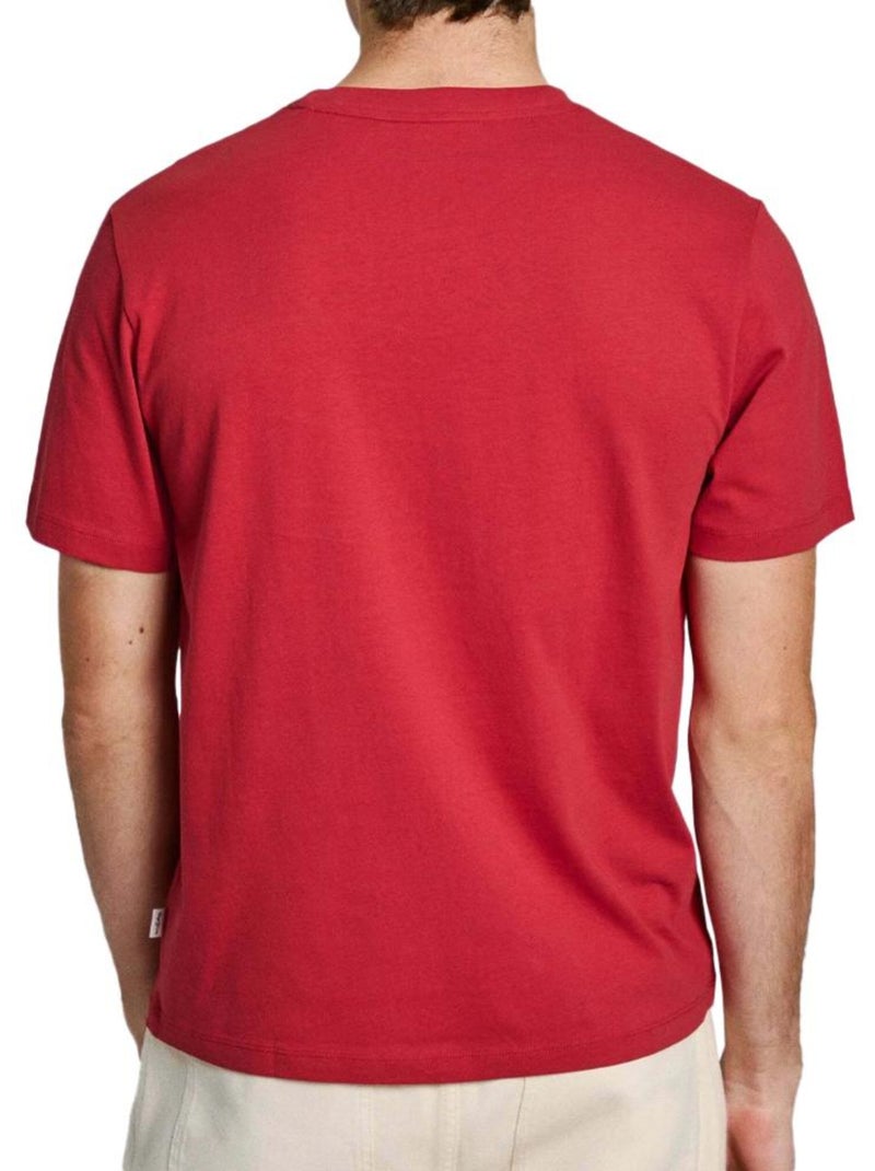Camiseta de hombre pepe jeans Rojo - Kiabi