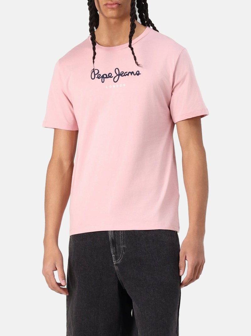Camiseta de Hombre Pepe Jeans Rosa - Kiabi