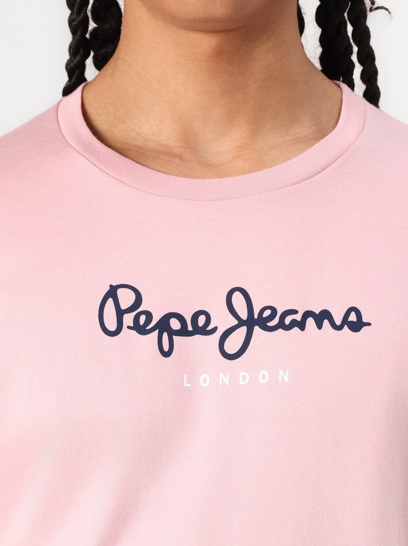 Camiseta de Hombre Pepe Jeans Rosa - Kiabi
