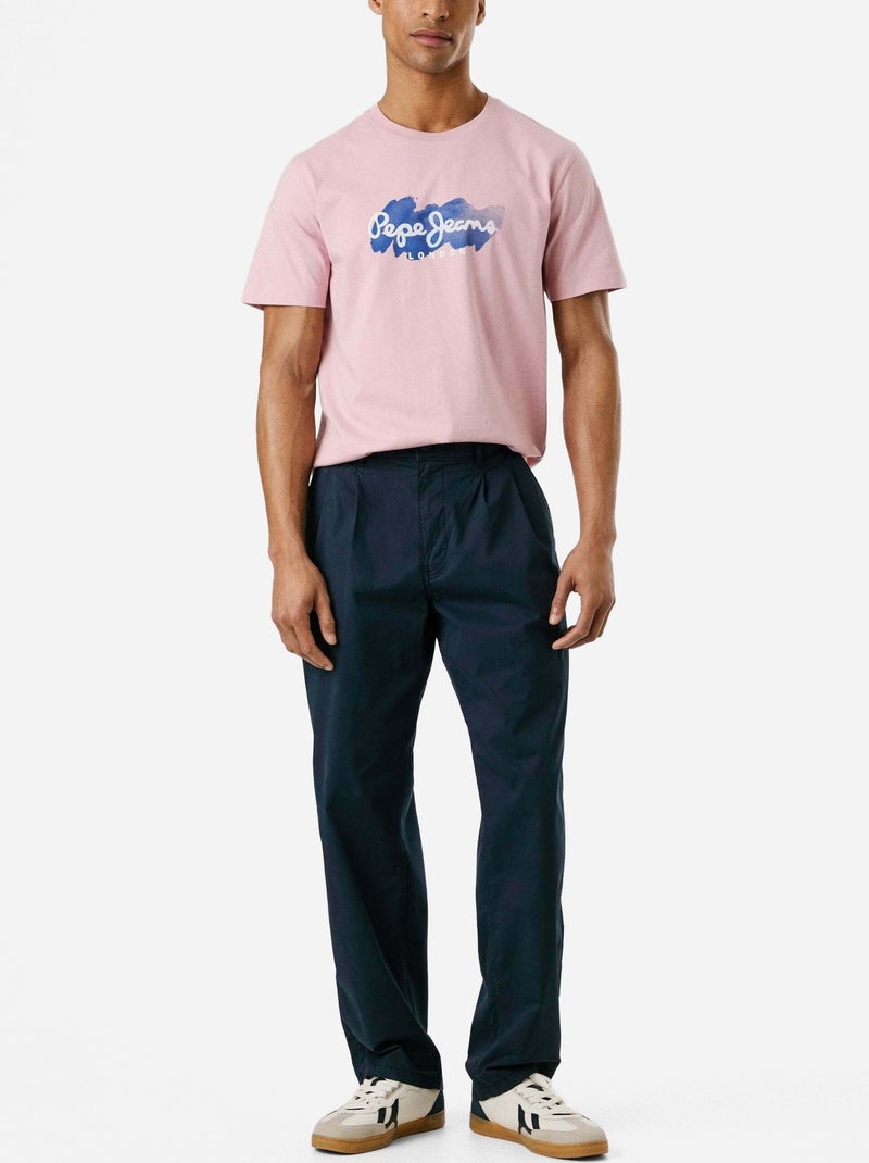 Camiseta de Hombre Pepe Jeans Rosa - Kiabi