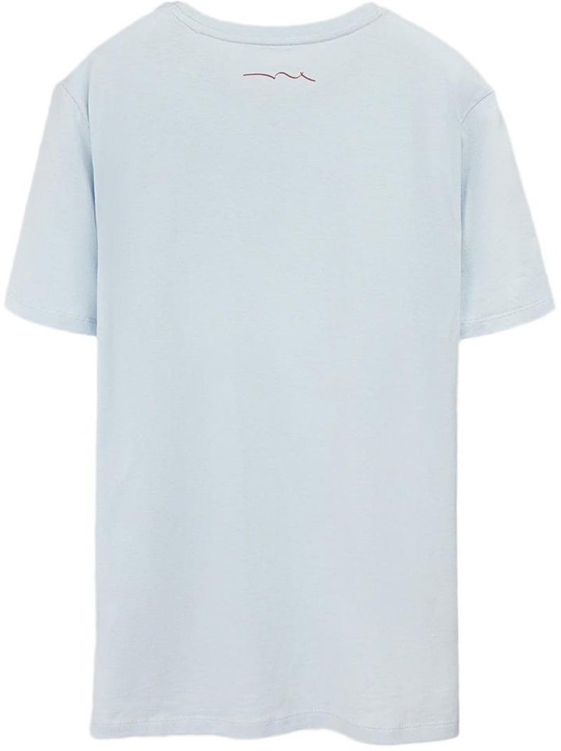 Camiseta de Hombre Teddy Smith Azul - Kiabi