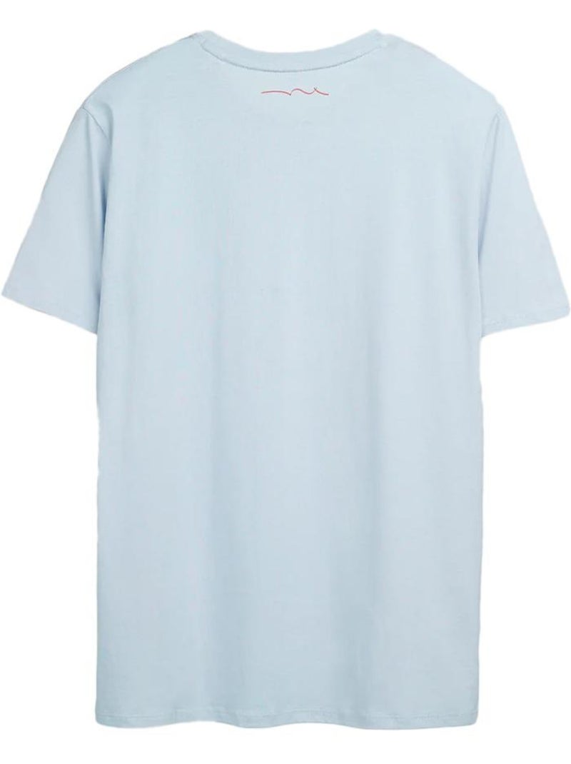 Camiseta de Hombre Teddy Smith Azul - Kiabi